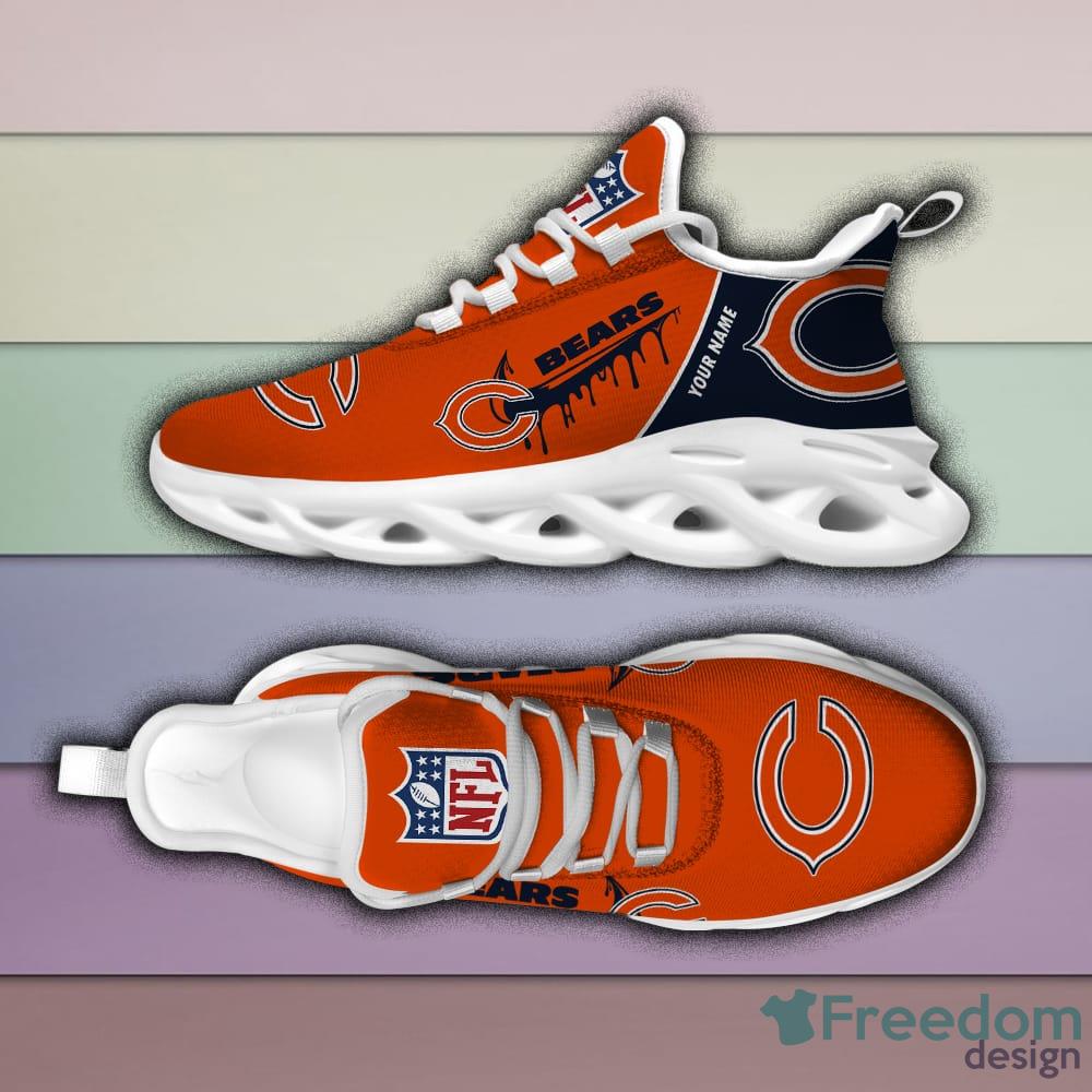 Chicago Bears Custom Simple Logo High Top Shoes - Freedomdesign