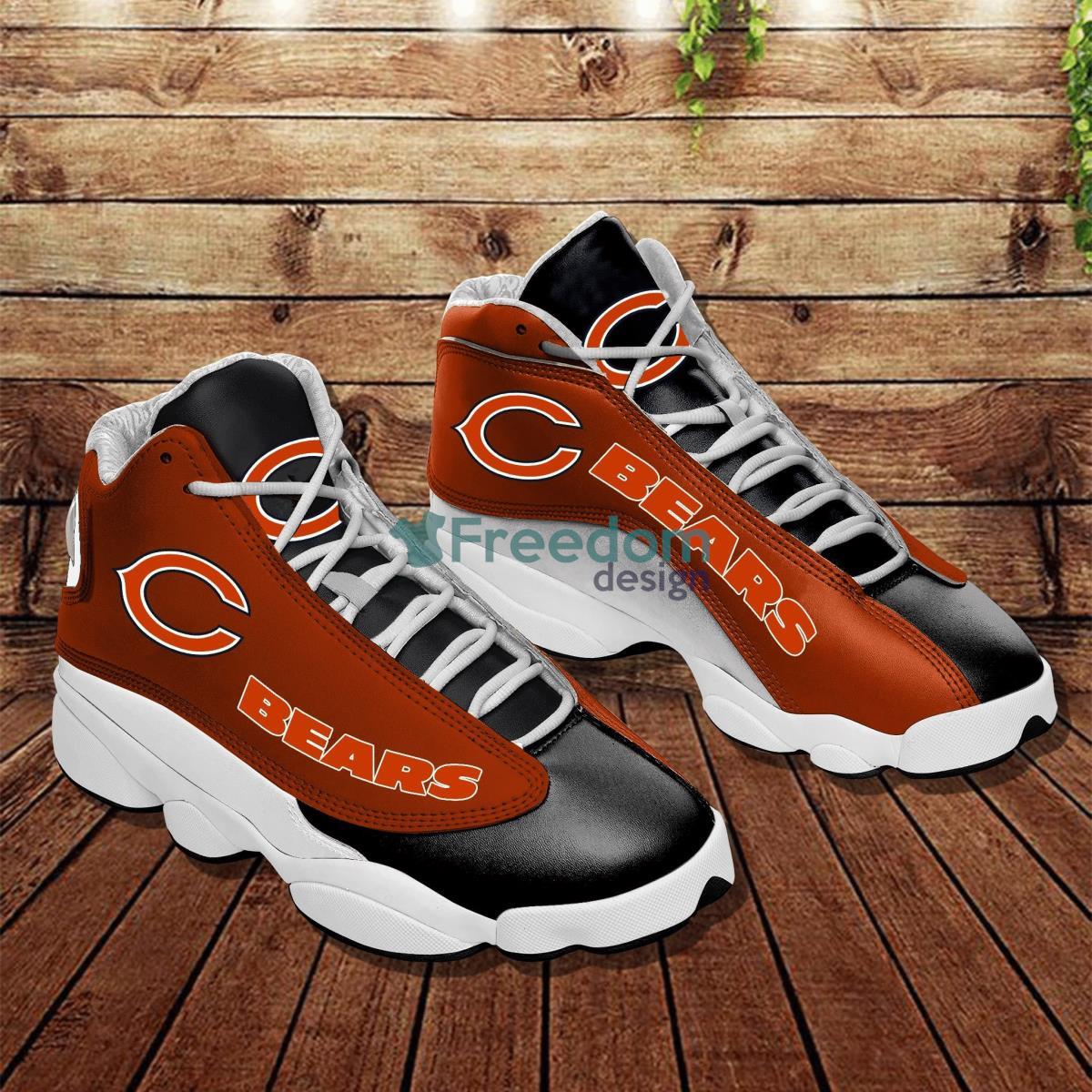 Chicago Bears Air Jordan 13 Sneaker Shoes - Freedomdesign