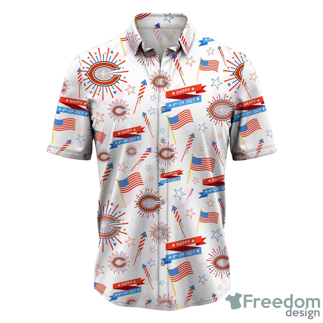 Chicago Bears NFL Design 5 Beach Hawaiian Shirt Men And Women For Fans Gift  - Freedomdesign