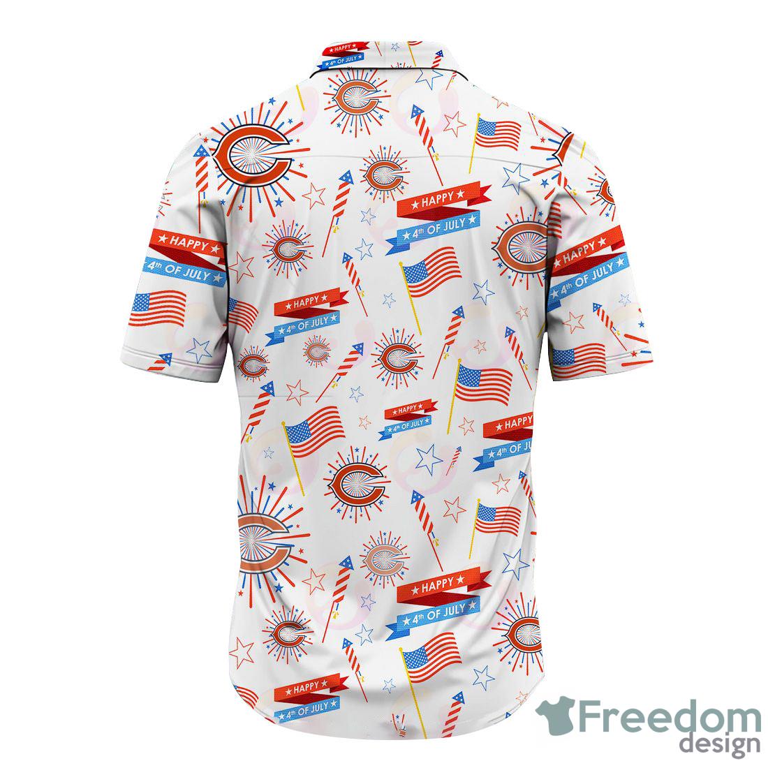 Chicago Bears NFL Design 5 Beach Hawaiian Shirt Men And Women For Fans Gift  - Freedomdesign