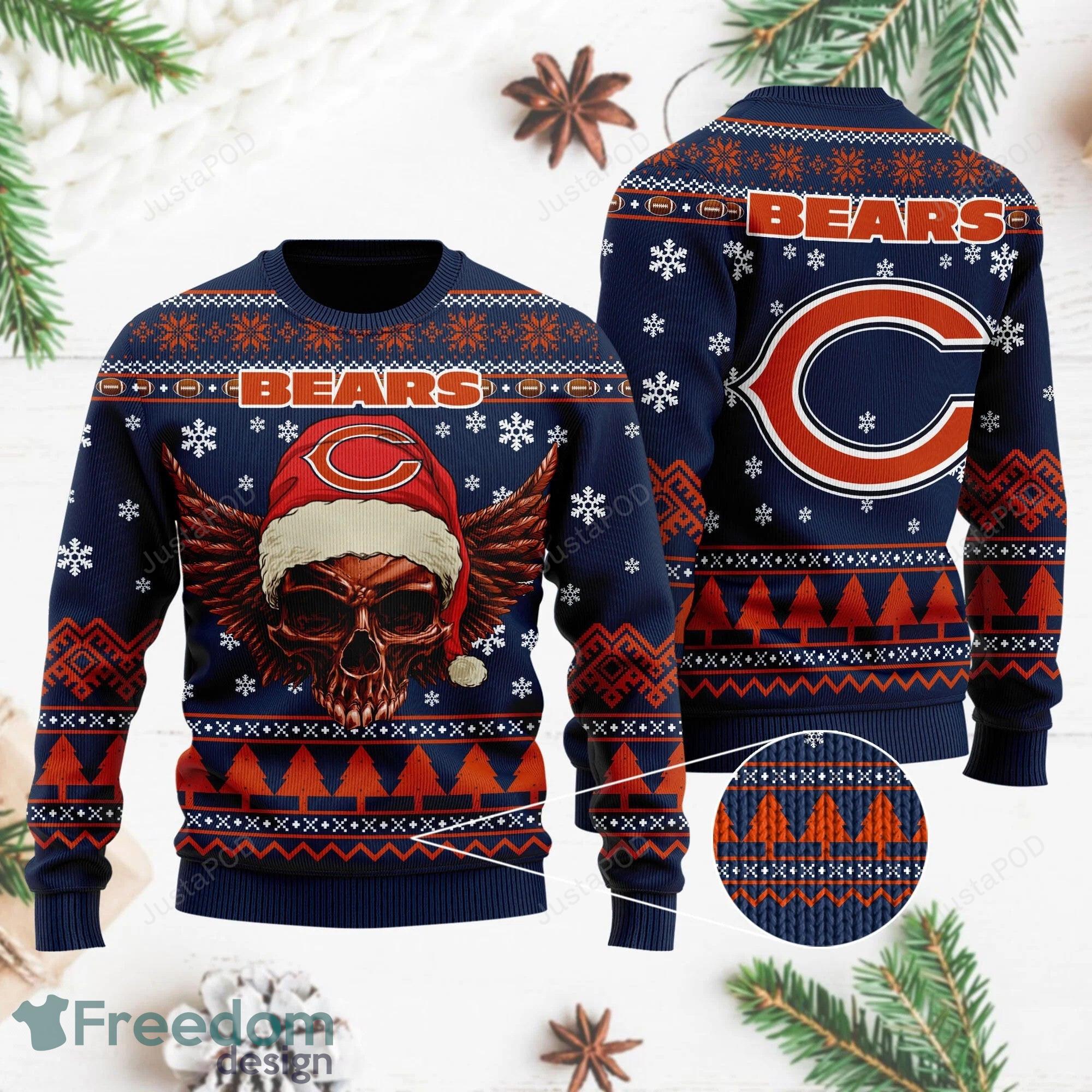 chicago bears christmas hat