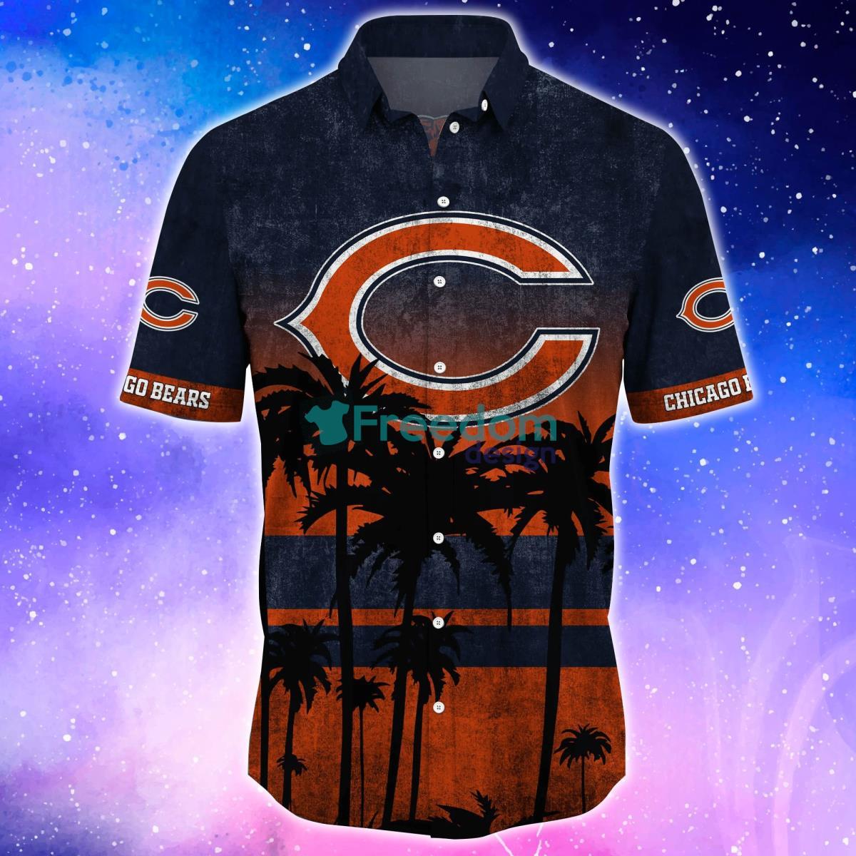 Chicago Bears Trending Hawaiian Shirt And Shorts For Fans Product Photo 2