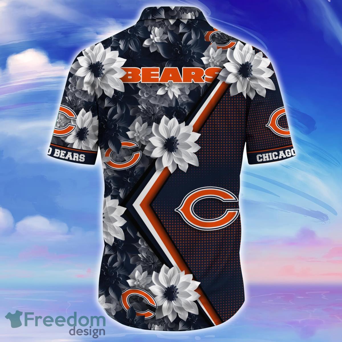 Chicago Bears Hawaiian shirt 3D gift for fan 