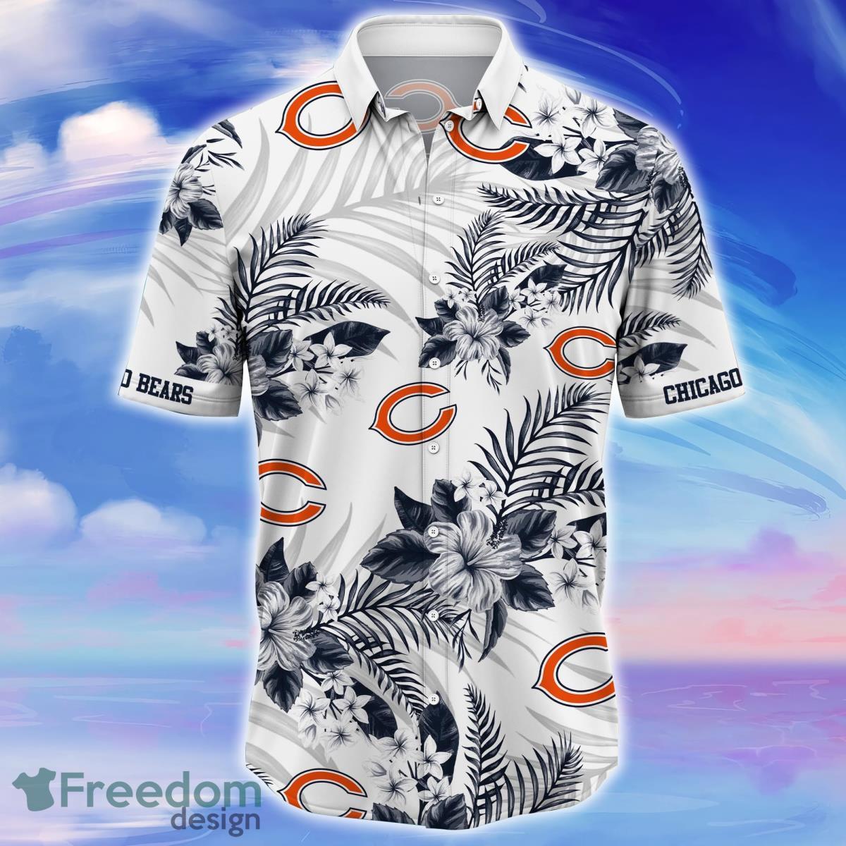 Chicago Bears Trending Model 5 Funny Hawaiian Shirt - Bring Your Ideas,  Thoughts And Imaginations Into Reality Today