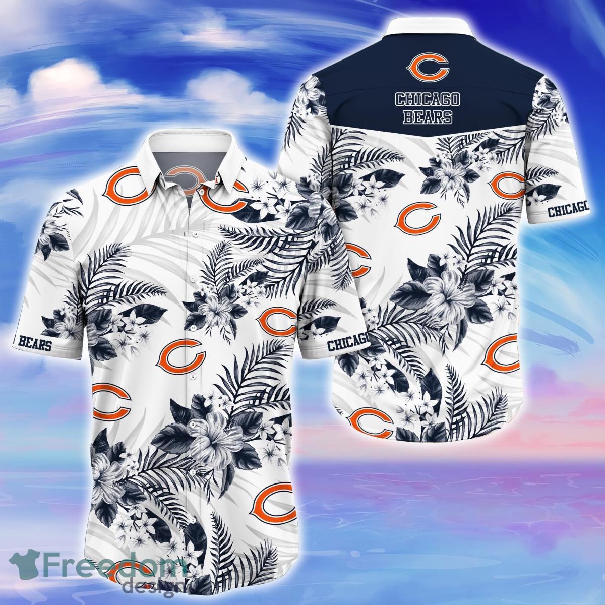 Chicago Bears Trending Model 5 Funny Hawaiian Shirt - Bring Your Ideas,  Thoughts And Imaginations Into Reality Today