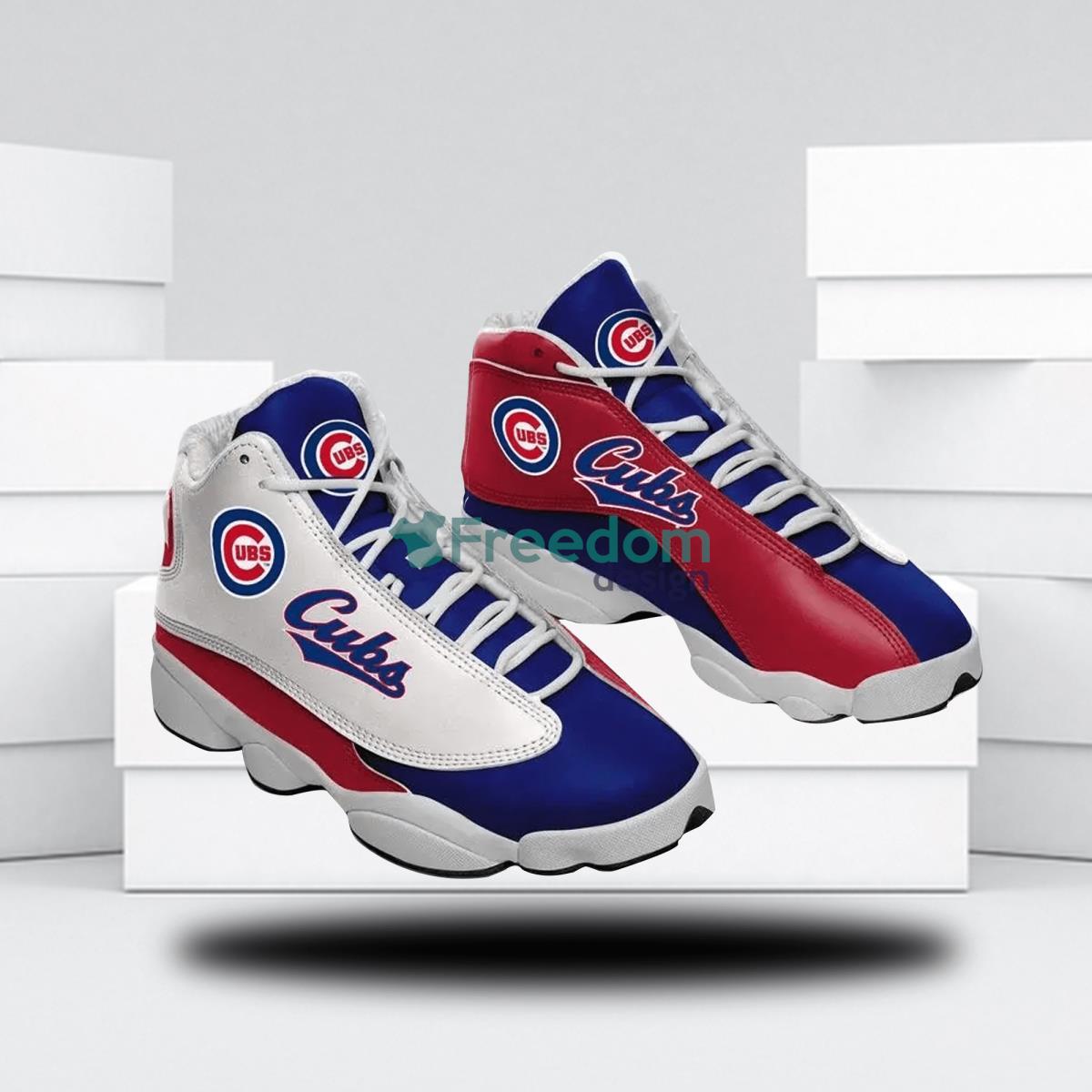 Chicago Cubs Baseball Team Sneakers Air Jordan 13 Shoes Product Photo 1