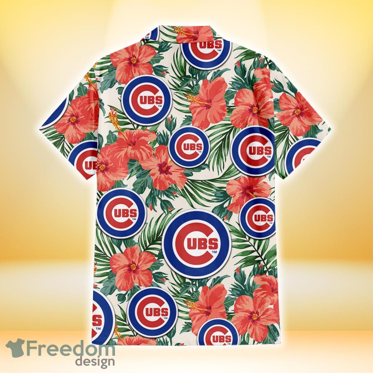 Chicago Cubs Palm Leaves Pattern 3D All Over Print Hawaiian Shirt Gift For  Cubs Fans - Freedomdesign
