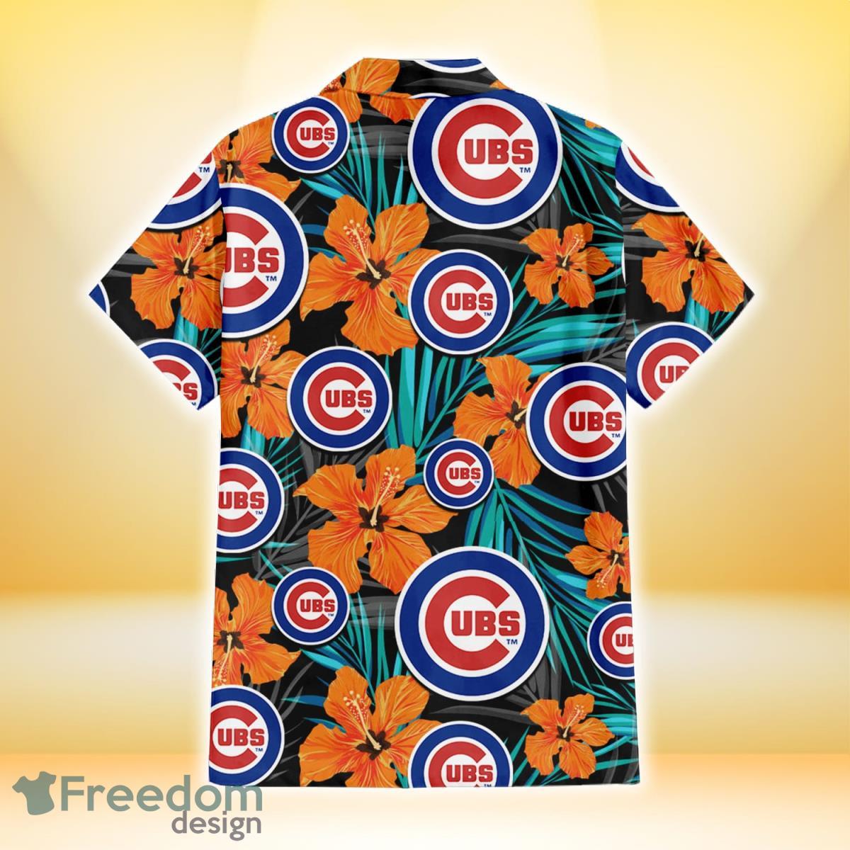 Chicago Cubs Palm Leaves Pattern 3D All Over Print Hawaiian Shirt Gift For  Cubs Fans - Freedomdesign