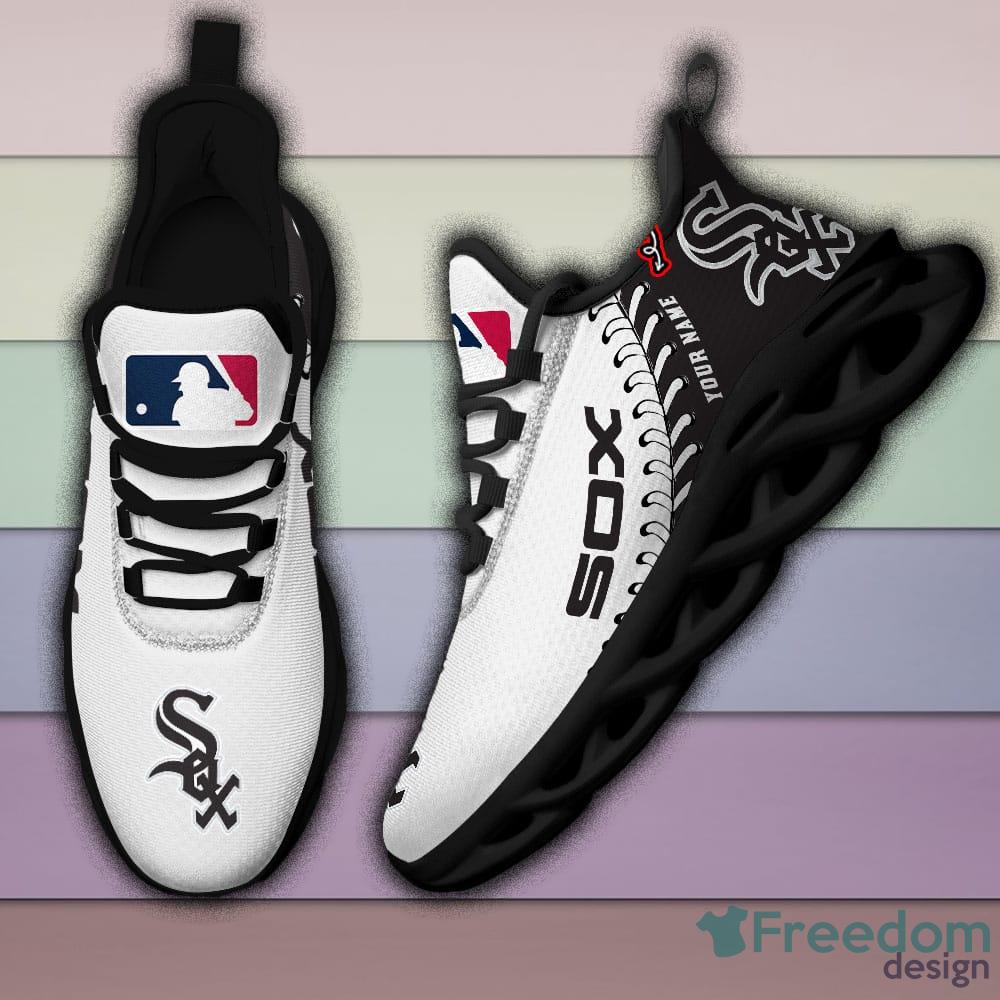 Custom MLB Chicago White Sox Nike Logo Jordan 1 High, White Sox