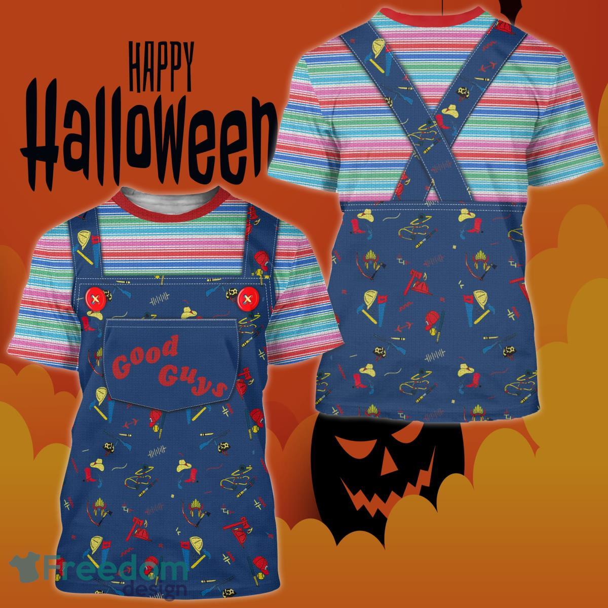 Chucky Costume Halloween Cosplay Shirt Product Photo 1