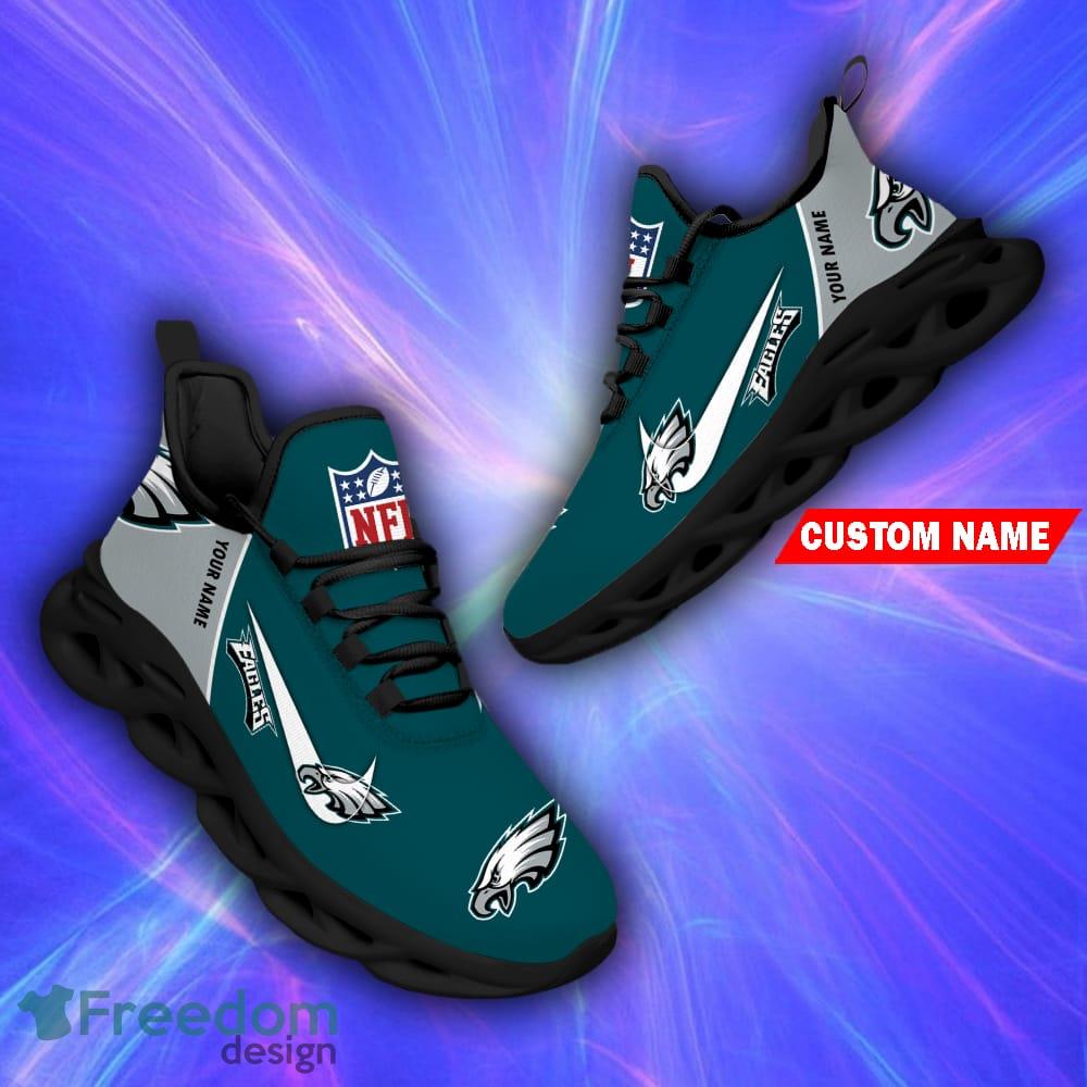 BEST NFL Philadelphia Eagles Max Soul Sneaker Custom Name