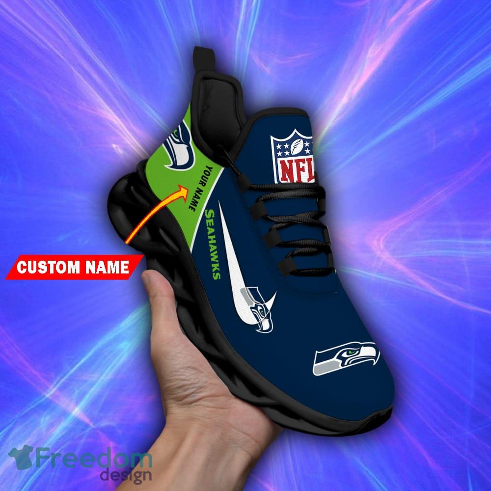 NFL Max Soul Shoes Seattle Seahawks Men And Women For Fans - Freedomdesign