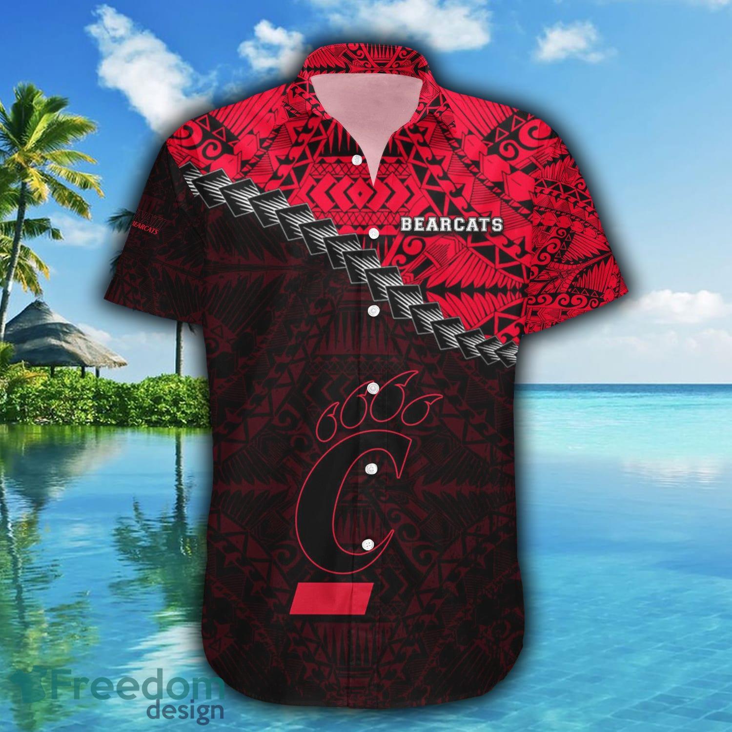 Stylish Aloha Cincinnati Bearcats NCAA Hawaiian Shirt Gift For Beach Holiday