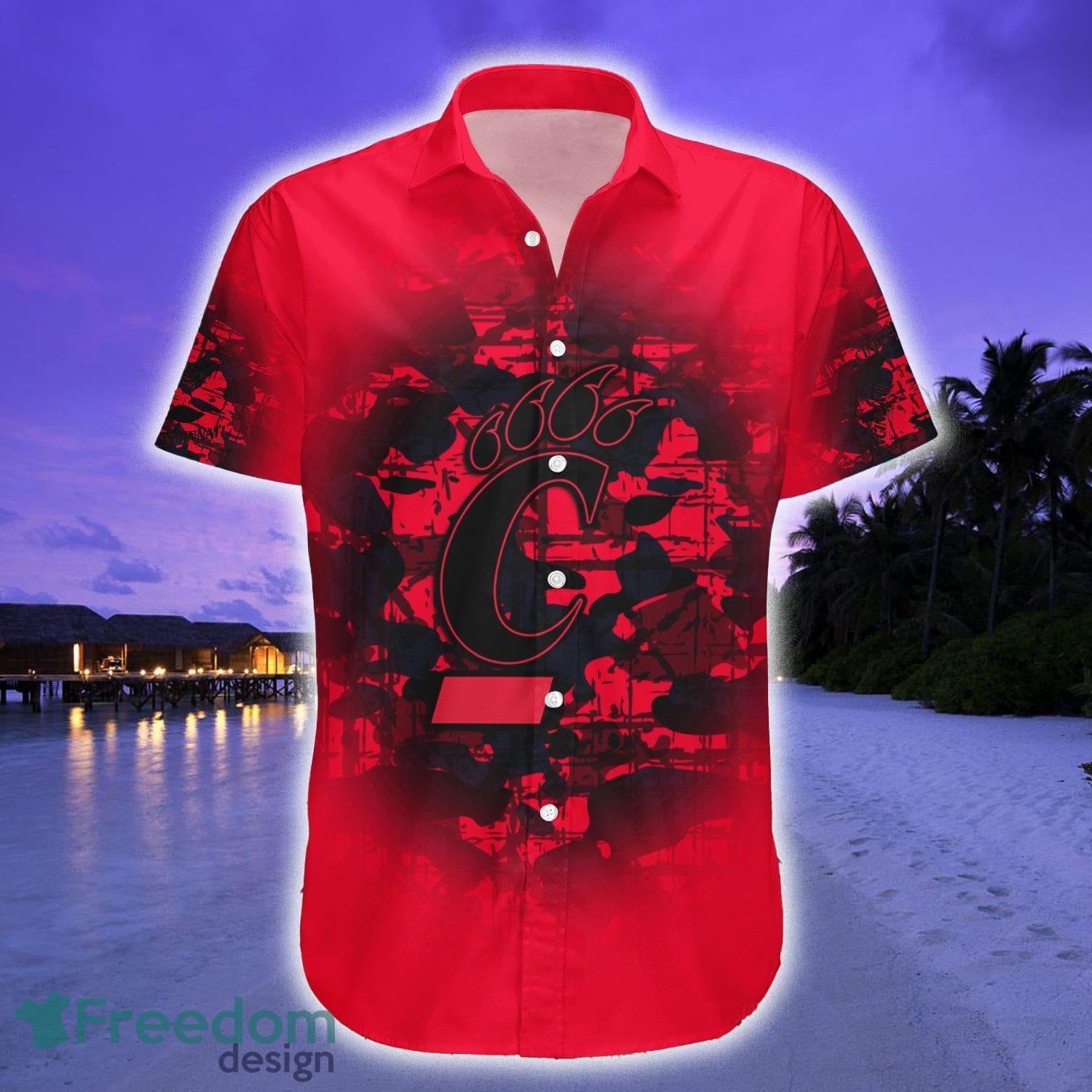 Personalized NCAA Cincinnati Bearcats Hawaiian Shirt Custom - T