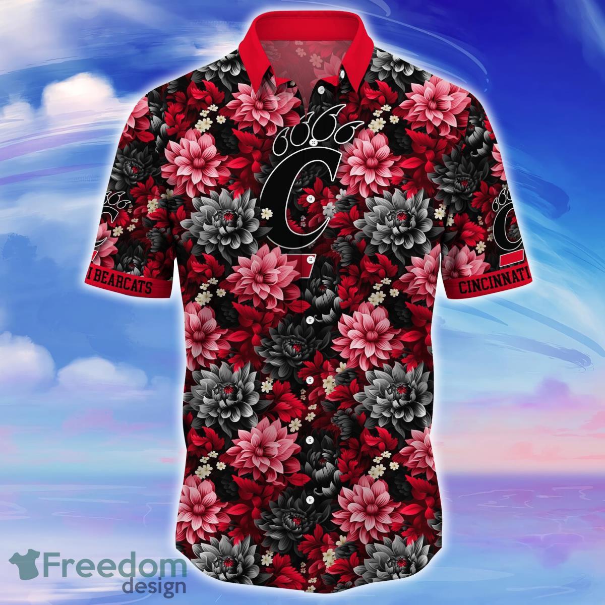 Cincinnati Bearcats Trending Hawaiian Shirt Great Gift For Fans Product Photo 2