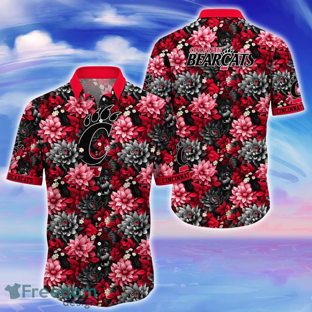 Cincinnati Bearcats Trending Hawaiian Shirt Great Gift For Fans Product Photo 1