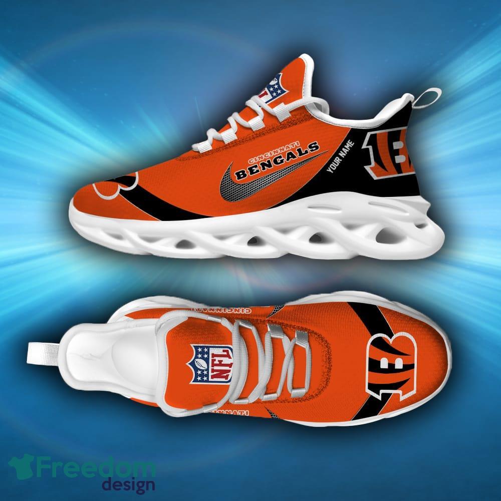 Cincinnati Bengals NFL Clunky Sneakers Max Soul Shoes - Growkoc