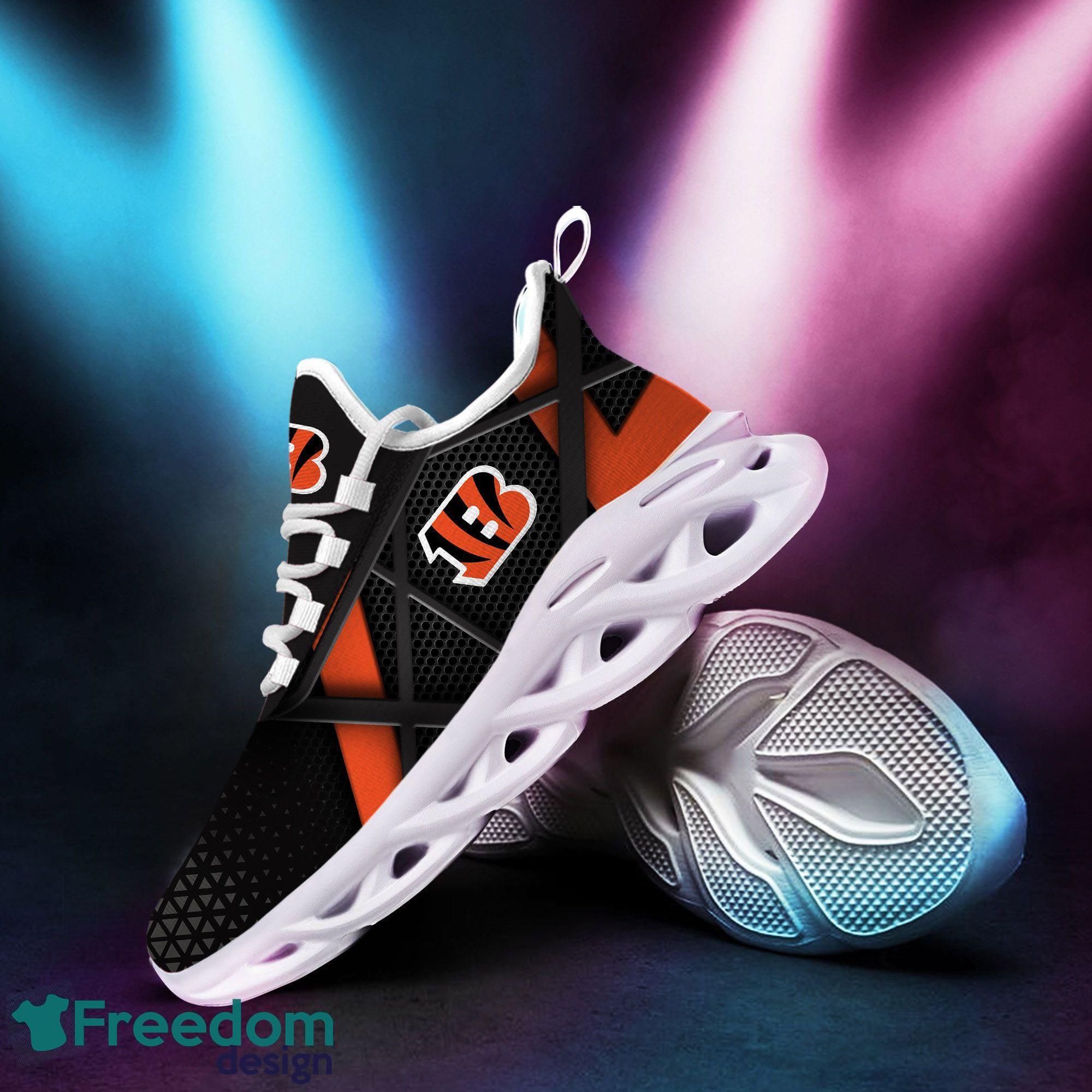 Cincinnati Bengals Mickey Custom Name Max Soul Sneakers Running Sports  Shoes For Men Women