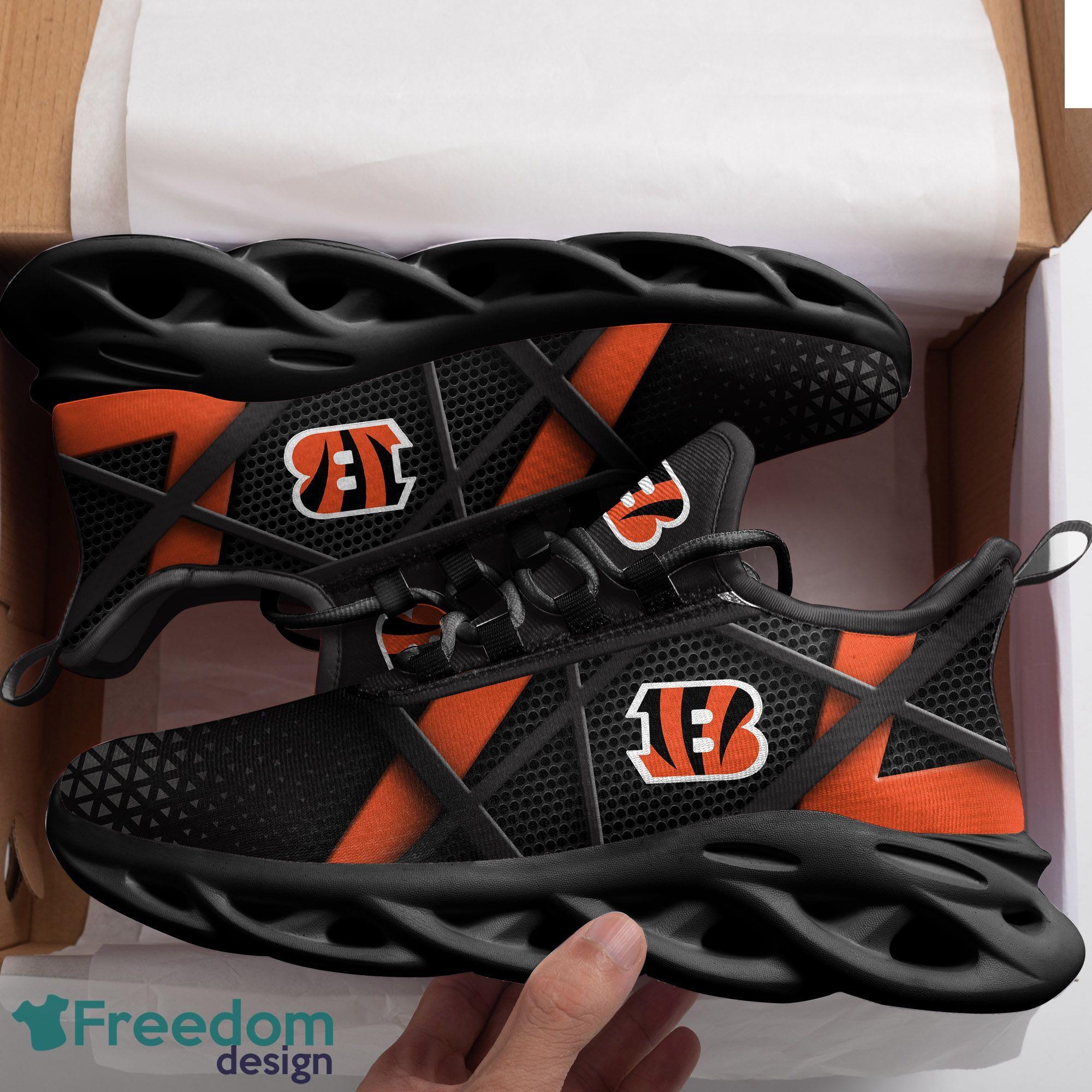 Cincinnati Bengals Max Soul Sneakers Shoes For Mens Women