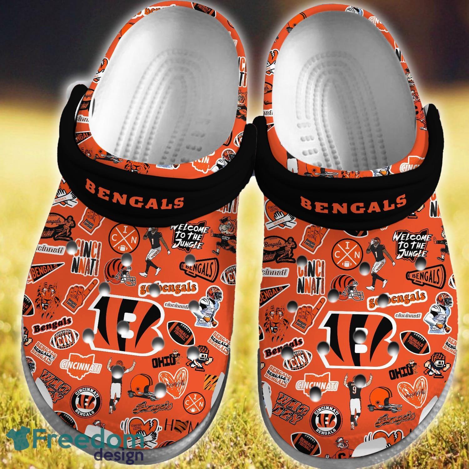 American Football Cincinnati Bengals Crocs For Men Women - T-shirts Low  Price