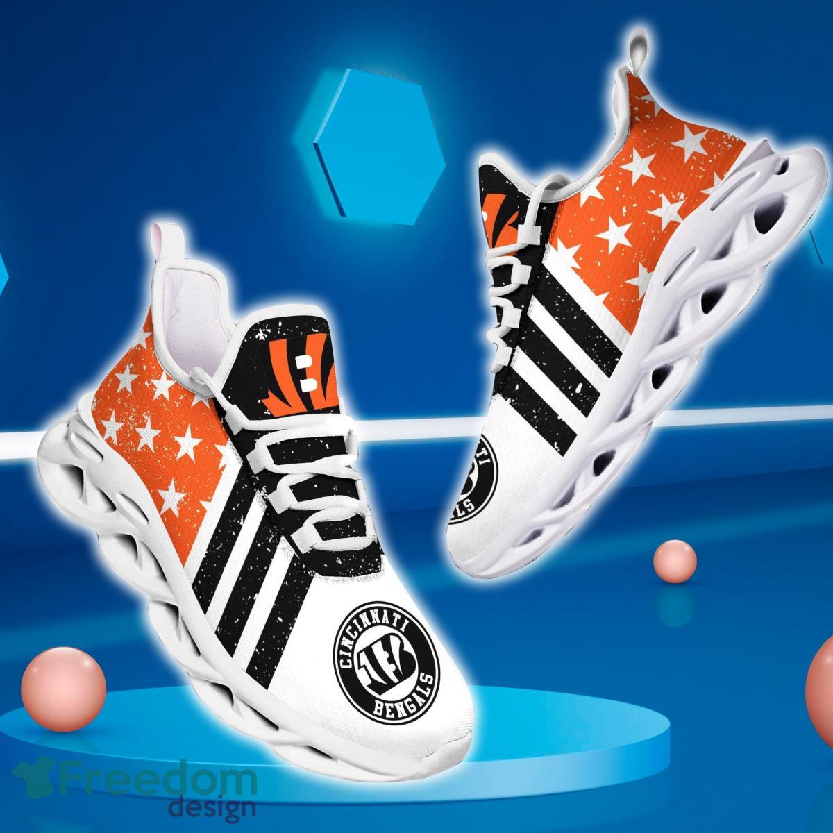 Cincinnati Bengals Team Max Soul Shoes Running Sneakers Product Photo 1