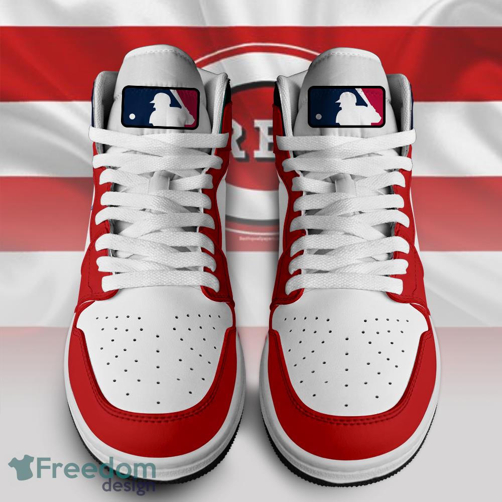 Boston Red Sox MLB New Style Air Jordan 1 High Top Shoes Custom Number And  Name - Freedomdesign