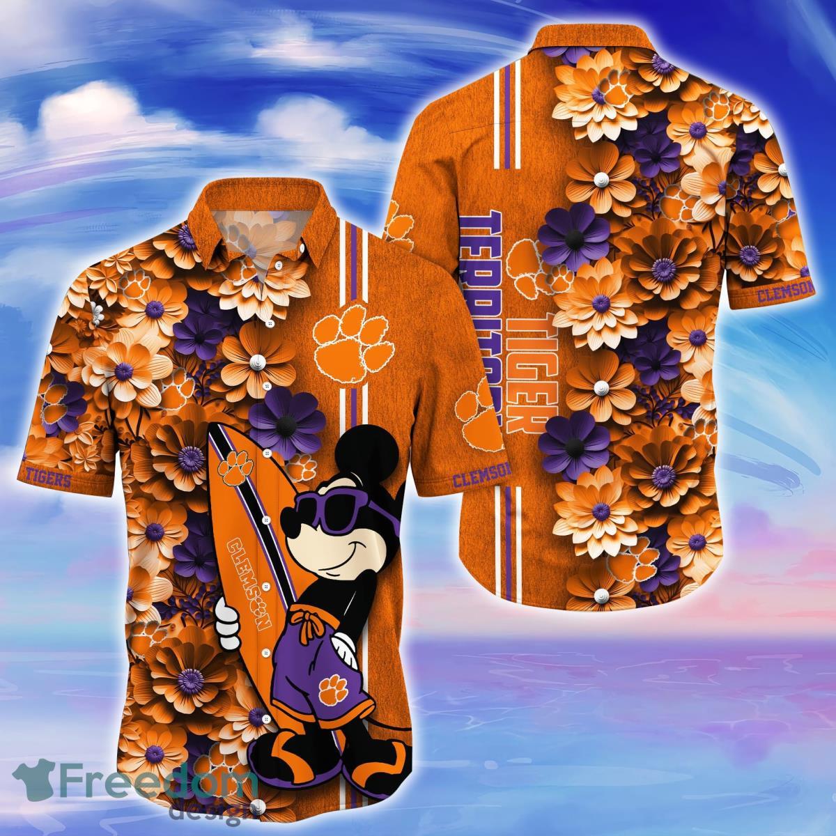 Clemson Tigers Trending Hawaiian Shirt Best Gift For Fans Product Photo 1