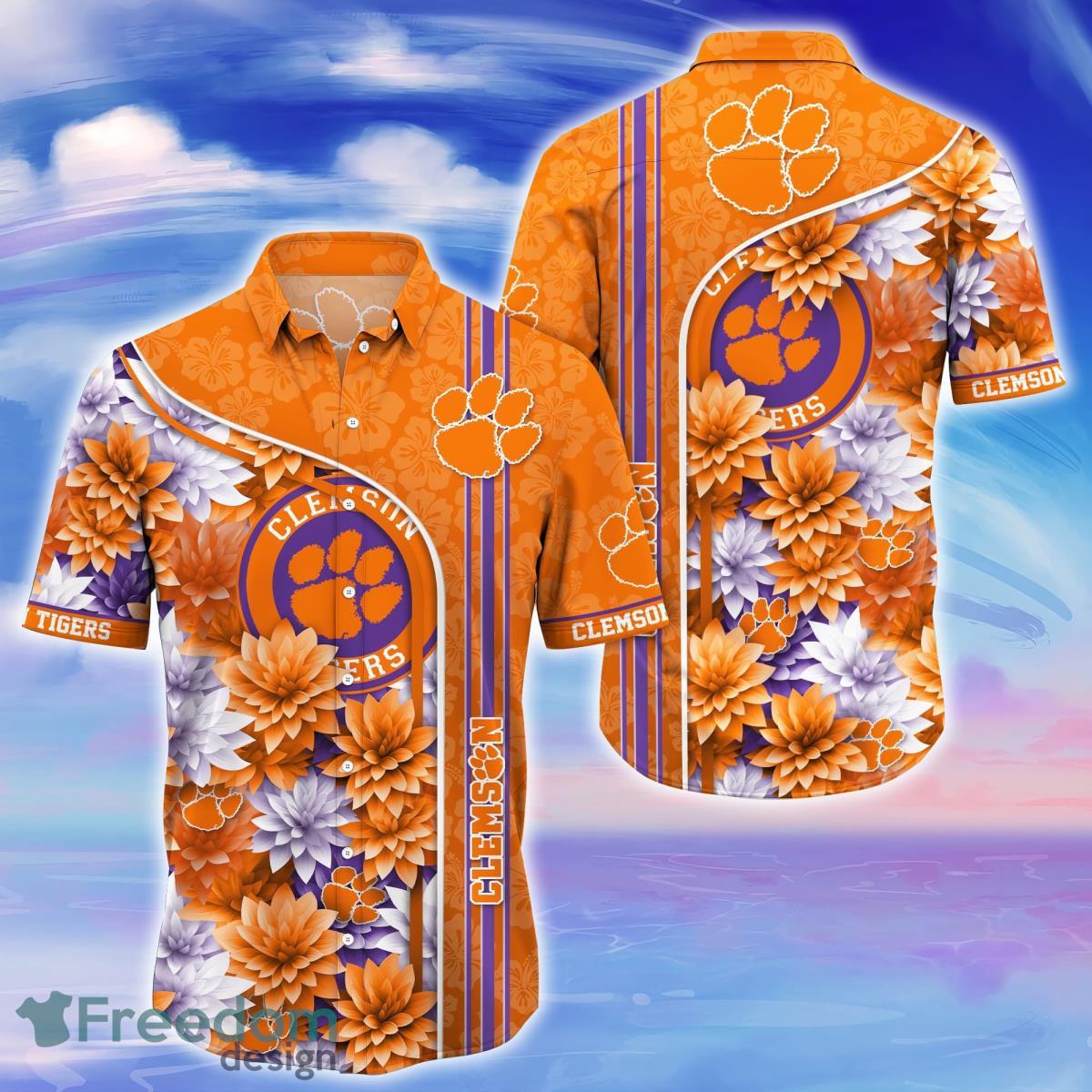 Clemson Tigers Trending Hawaiian Shirt For Fans Product Photo 1