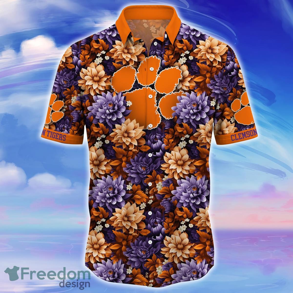 Clemson Tigers Trending Hawaiian Shirt Great Gift For Fans Product Photo 2