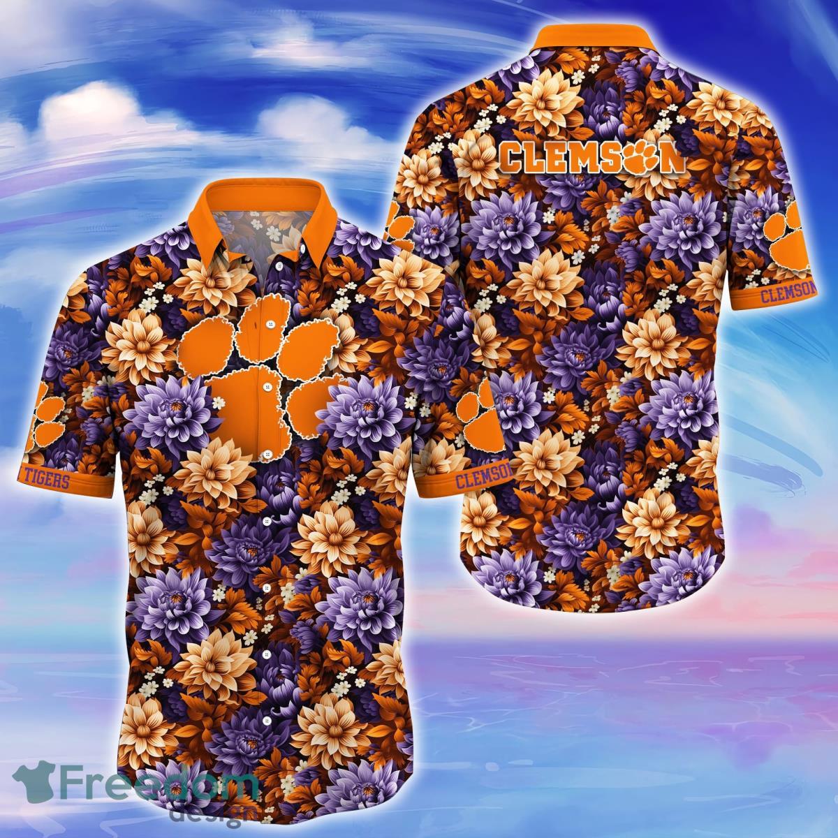 Clemson Tigers Trending Hawaiian Shirt Great Gift For Fans Product Photo 1