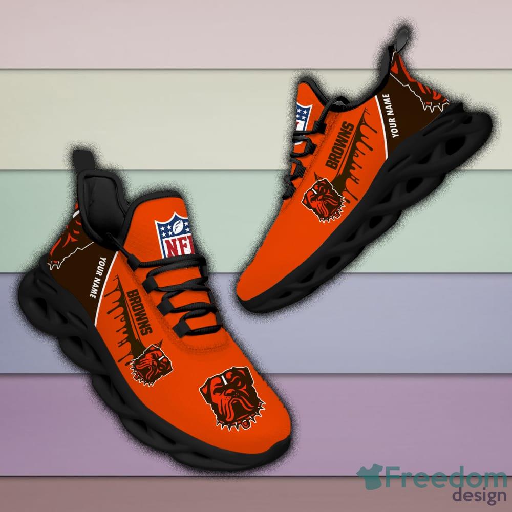 Buffalo Bills Drip Logo NFL Max Soul Shoes Custom Name For Men And