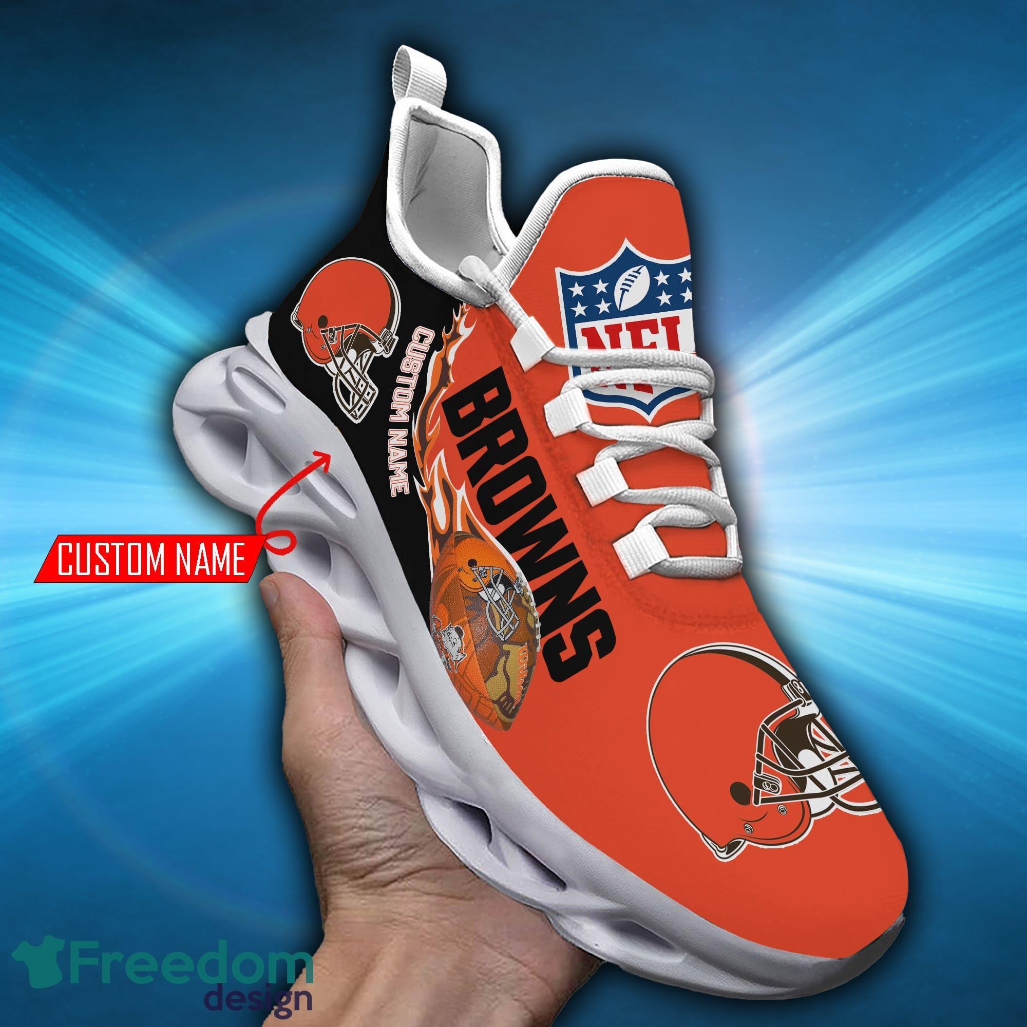 Cleveland Browns NFL Collection Max Soul Shoes Personalized Name Chunky  Sneakers For Men Women - Freedomdesign