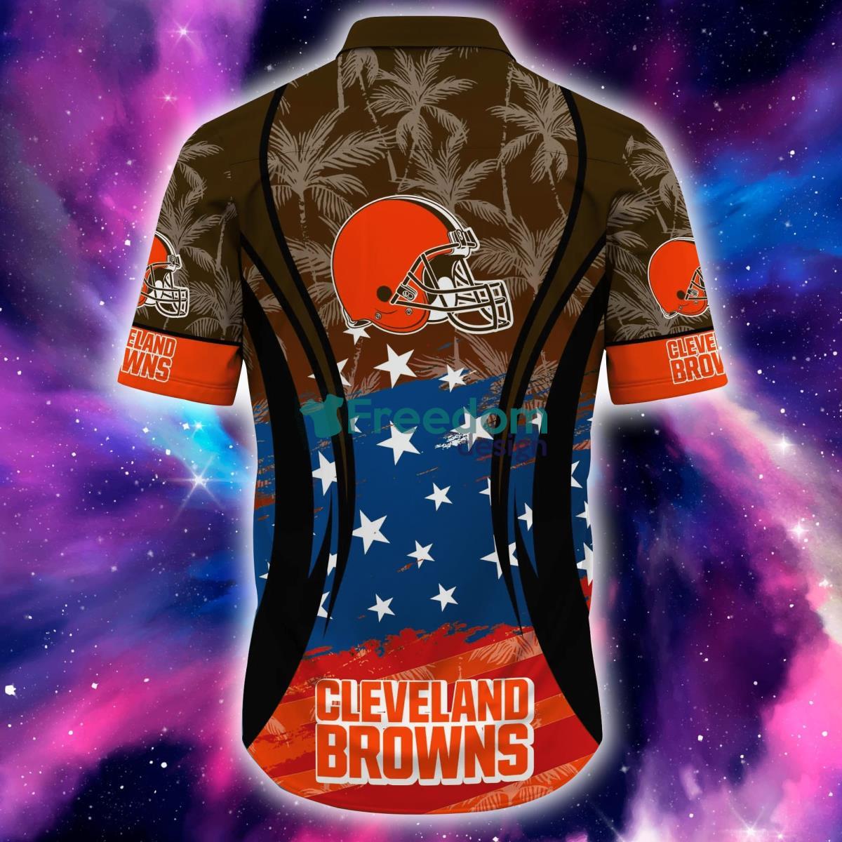 Cleveland Browns NFL Hawaiian Shirt Trending Style For Fans - Freedomdesign