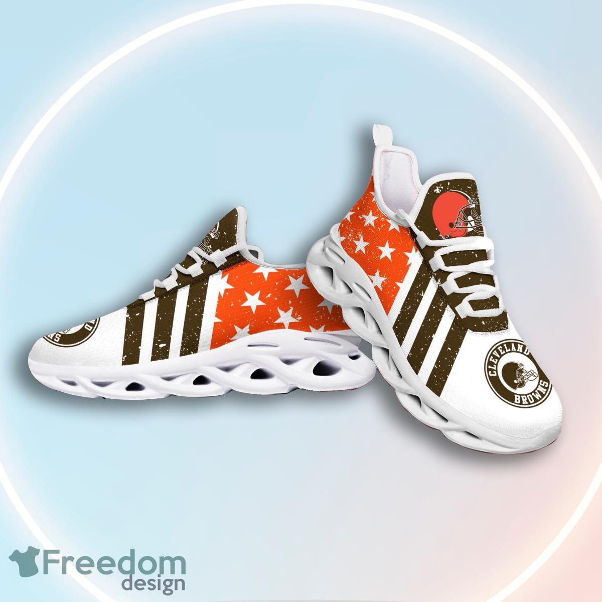 Cleveland Browns Team Max Soul Shoes Running Sneakers Product Photo 1