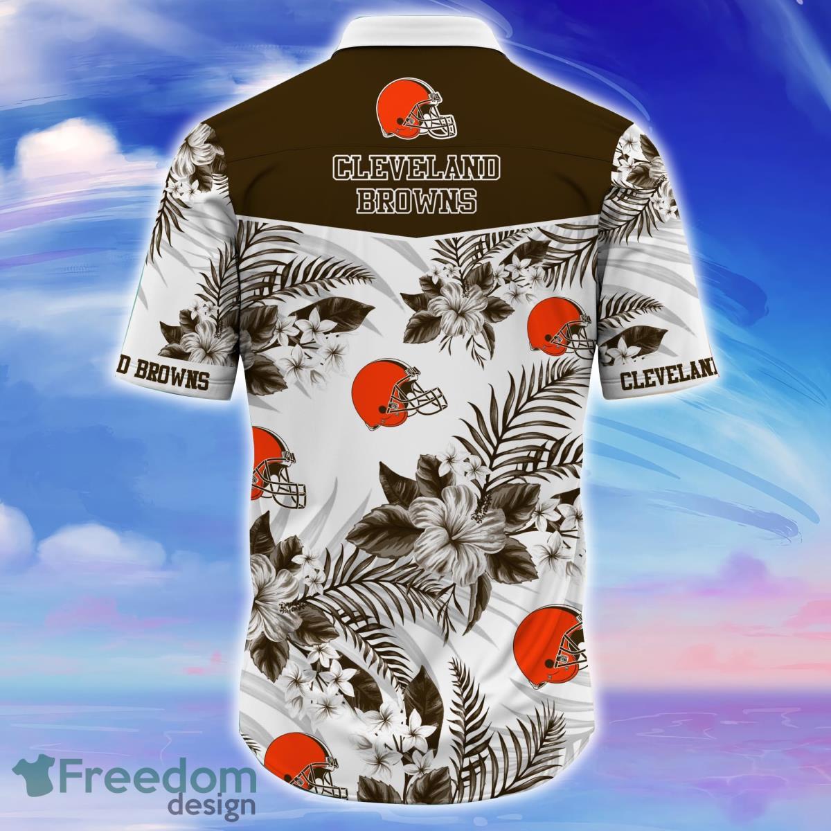 Cleveland Browns NFL Beach Trending Hawaiian Shirt Tropical Gift For Men  And Women Fans - Limotees