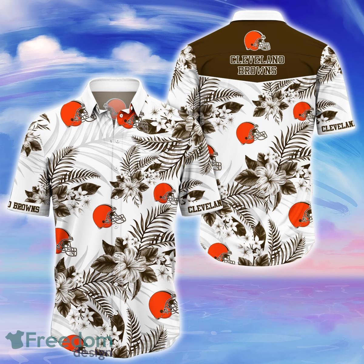 Cleveland Browns NFL Beach Trending Hawaiian Shirt Tropical Gift For Men  And Women Fans - Limotees