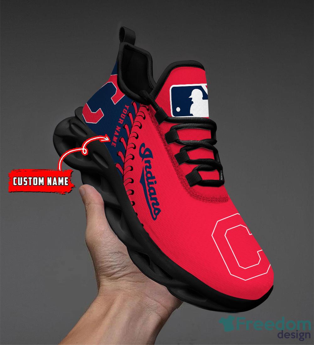 Cleveland Guardians MLB MAX SOUL SHOES Custom Name For Men And Women  Running Sneakers - Freedomdesign