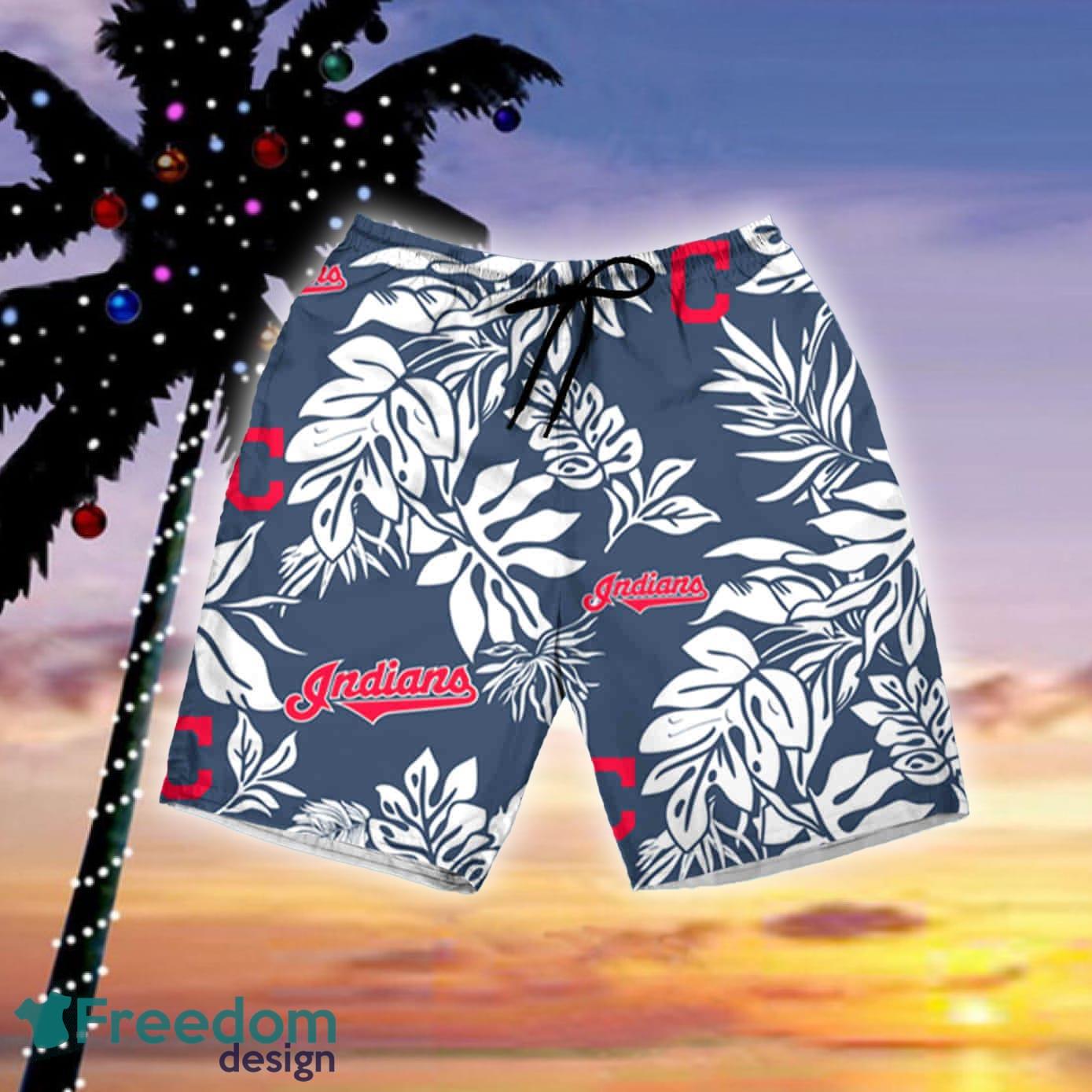 MLB Logo Cleveland Indians Aloha Summer Hawaiian Shirt For Men And Women -  Freedomdesign