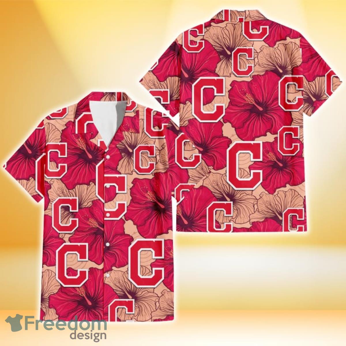 Cleveland Indians Green Leaf Pattern Tropical Hawaiian Shirt For Men And  Women - Freedomdesign
