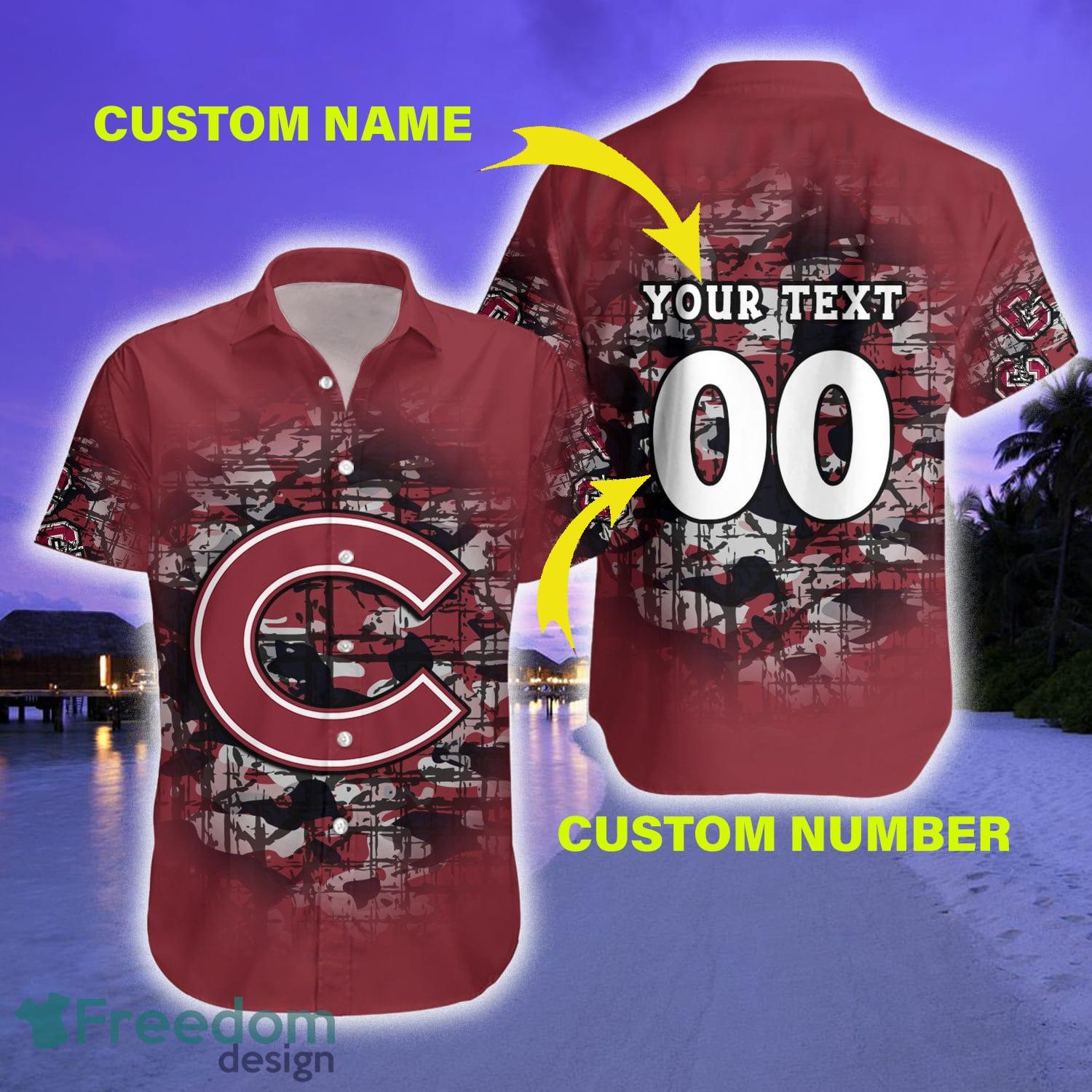 Colgate Raiders Hawaiian Shirt Camouflage NCAA Summer Custom Number And  Name For Fans Gift - Freedomdesign