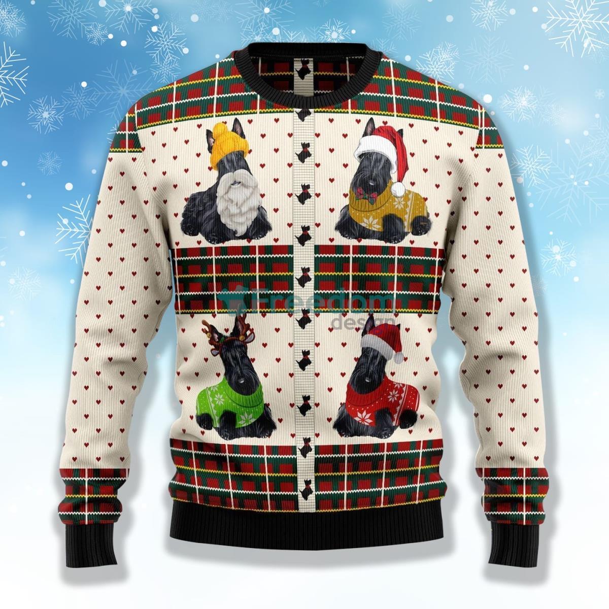 Collection Scottish Terriers Christmas Sweater Product Photo 1