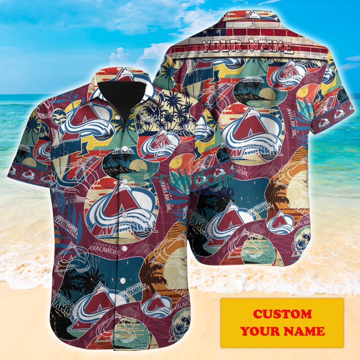 Colorado Avalanche NHL Personalized Hawaiian Shirt Gift For Fans Product Photo 1