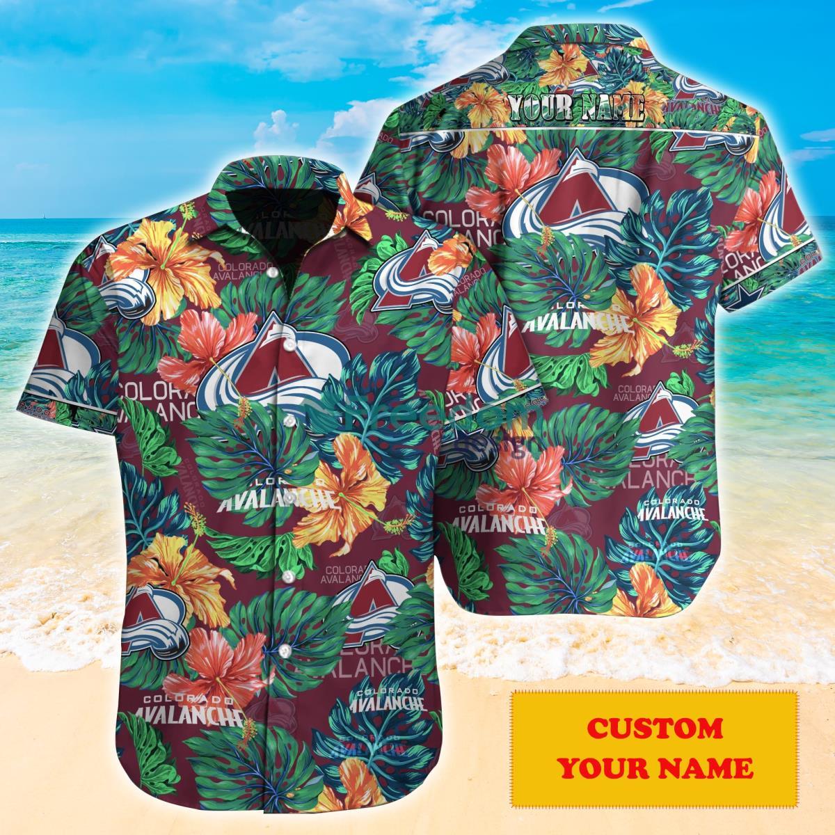 Colorado Avalanche NHL Personalized Hawaiian Shirt Great Gift For Fans Product Photo 1