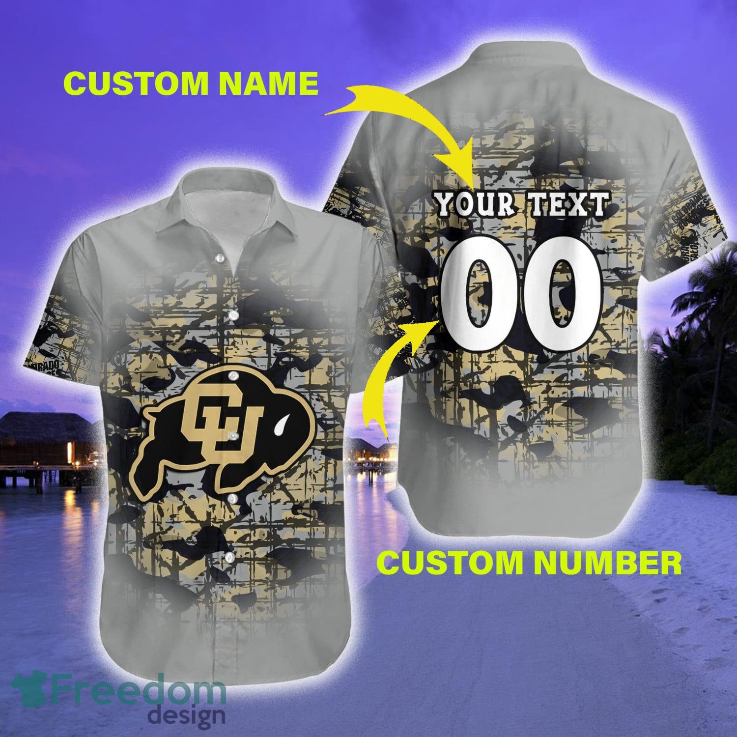 Colgate Raiders Hawaiian Shirt Camouflage NCAA Summer Custom Number And  Name For Fans Gift - Freedomdesign