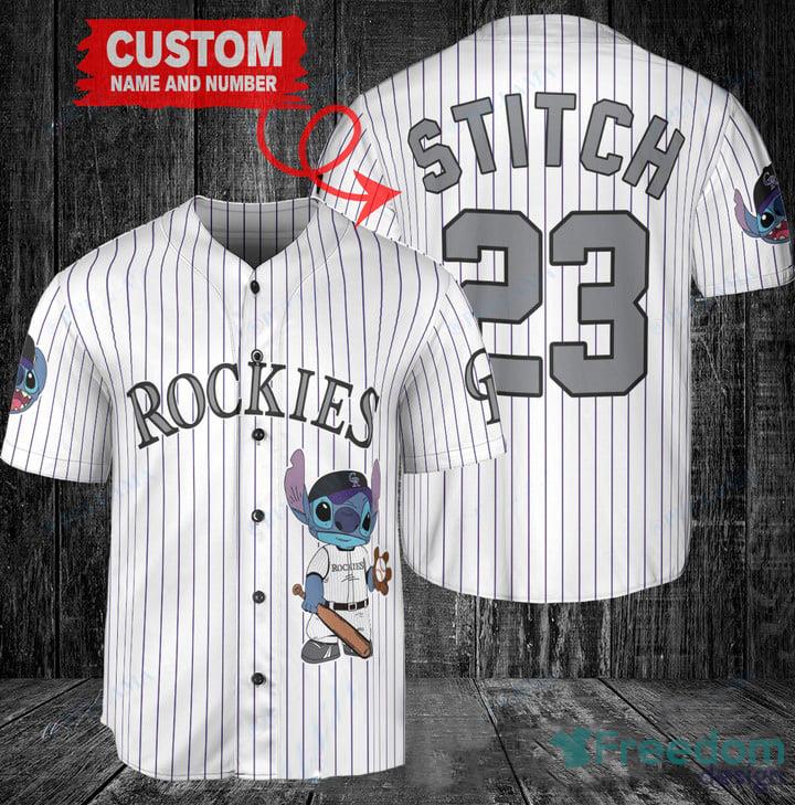 Colorado Rockies MLB Stitch Baseball Jersey Shirt Design 9 Custom