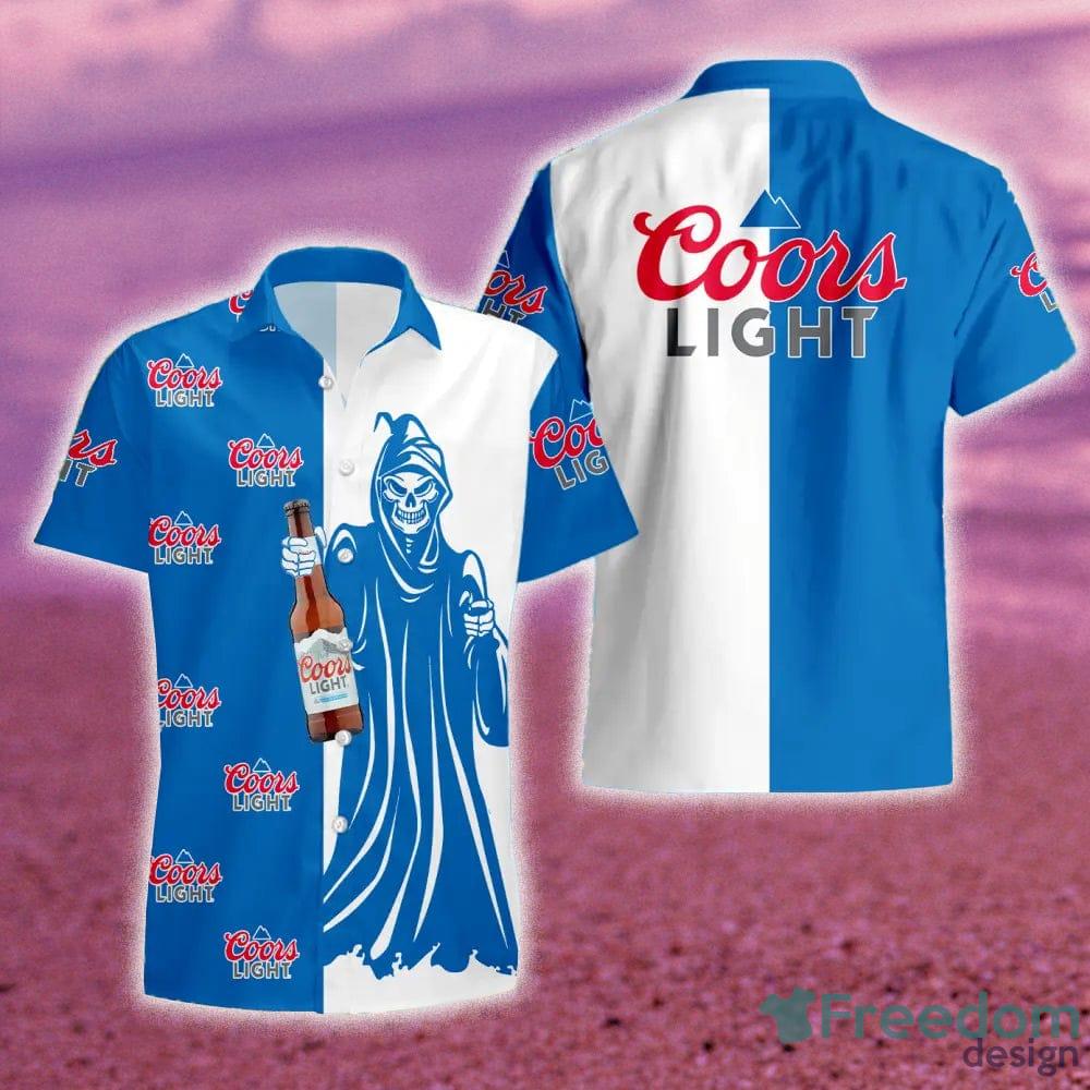 Coors Light Hawaiian Shirt Gift For Beach Trip