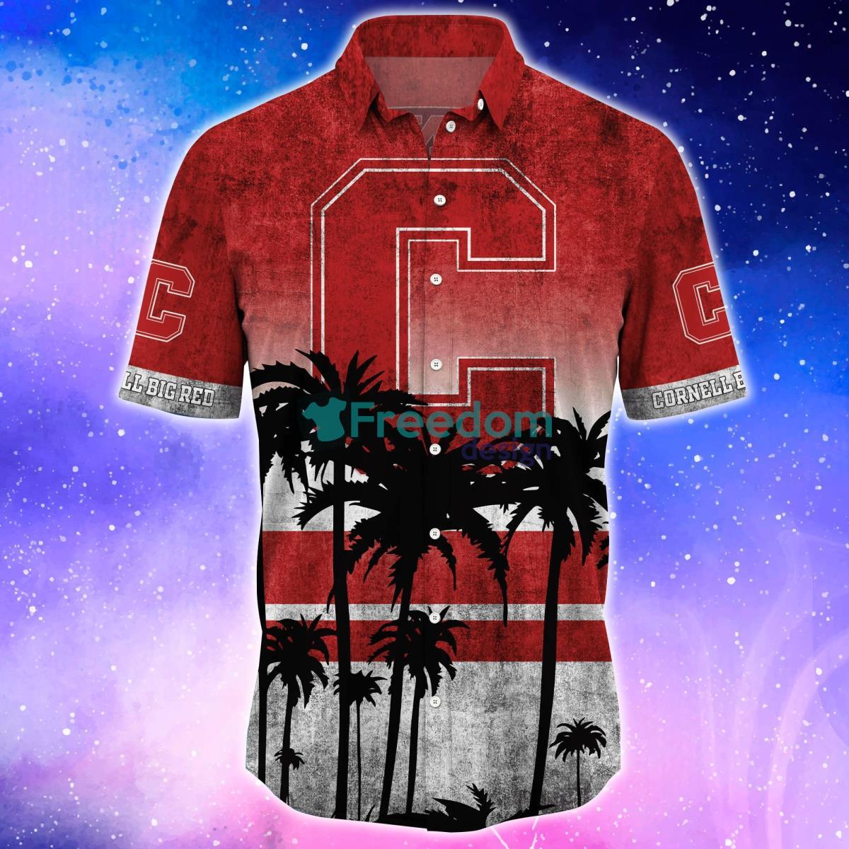 Cornell Big Red Trending Hawaiian Shirt And Shorts For Fans Product Photo 2