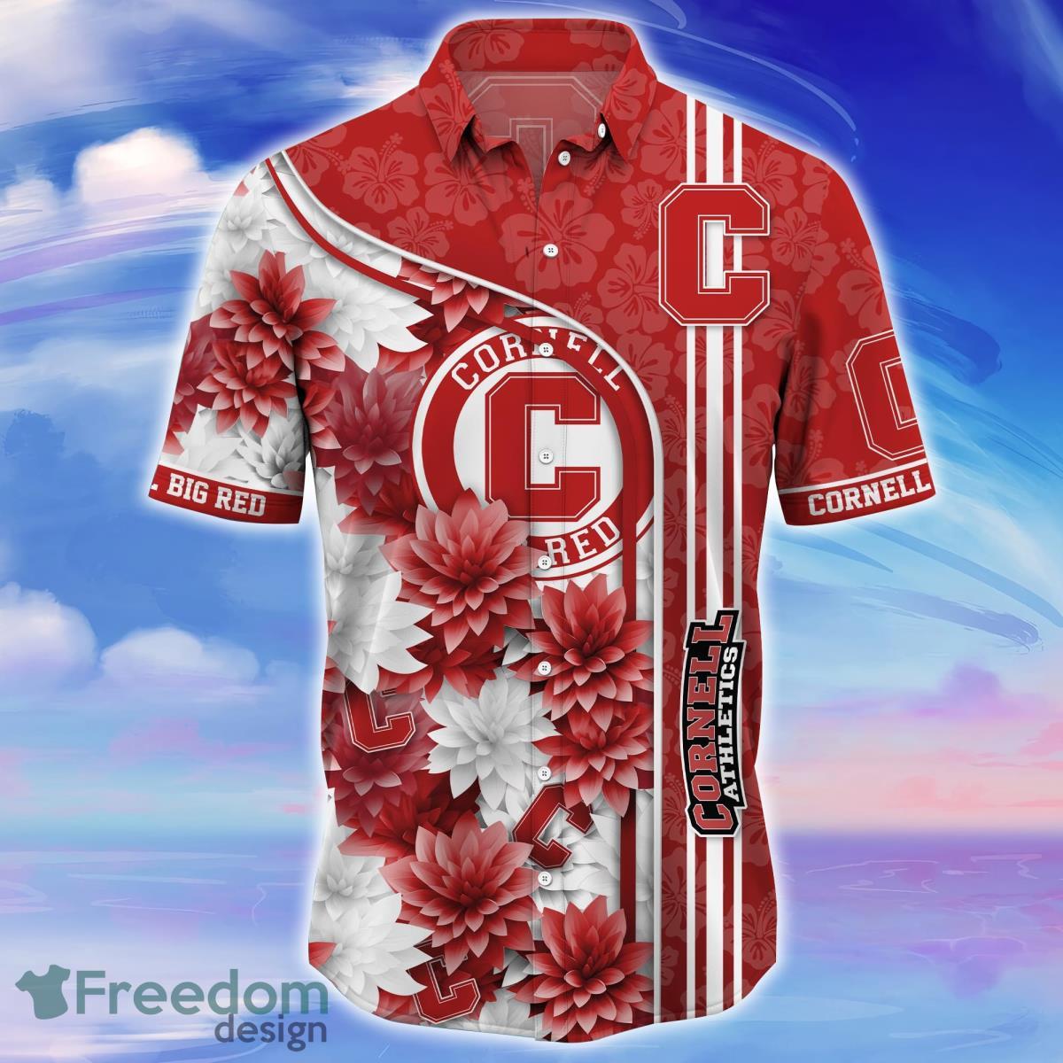 Cornell Big Red Trending Hawaiian Shirt For Fans Product Photo 2