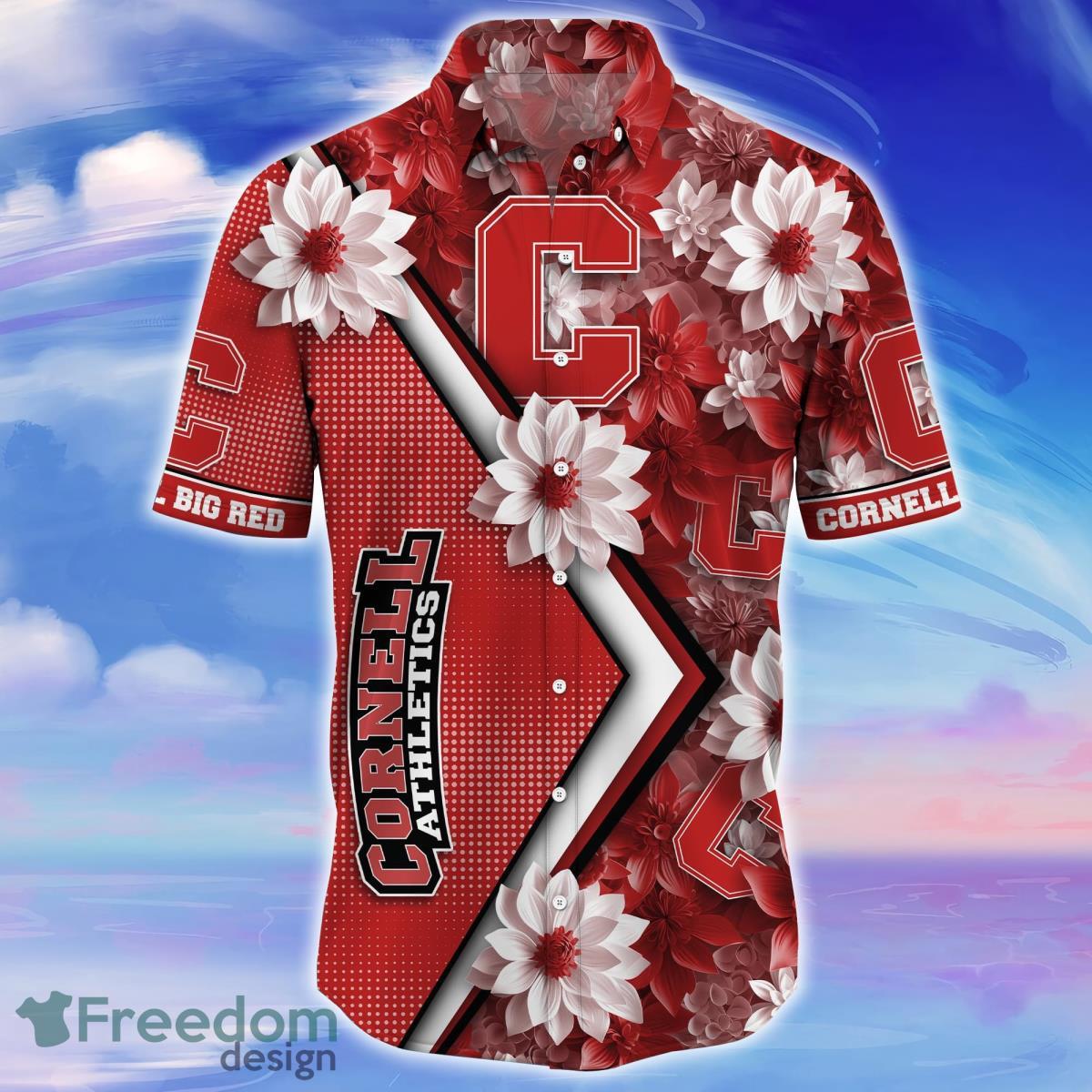 Cornell Big Red Trending Hawaiian Shirt Gift For Fans Product Photo 2