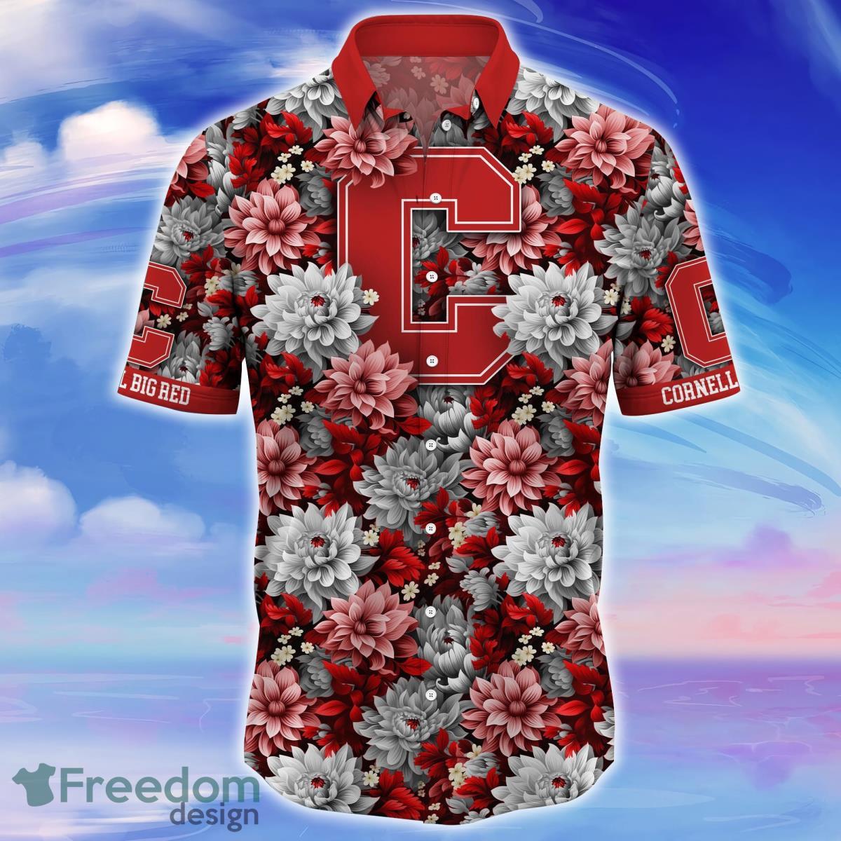 Cornell Big Red Trending Hawaiian Shirt Great Gift For Fans Product Photo 2